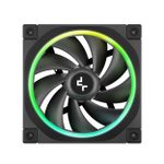 Cooler DeepCool FL12 Preto ARGB 120mm - R-FL12-BKAPN1-G