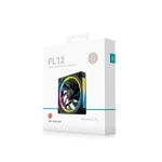 Cooler DeepCool FL12 Preto ARGB 120mm - R-FL12-BKAPN1-G