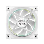 Cooler DeepCool FL12 Branco ARGB 120mm - R-FL12-WHAPN1-G