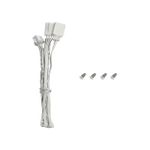 Cooler DeepCool FL12 Branco ARGB 120mm - R-FL12-WHAPN1-G