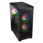 Gabinete Gamer Cougar Duoface RGB Preto Mid Tower com 3 Fans ARGB - 385ZD10.0001