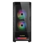 Gabinete Gamer Cougar Duoface RGB Preto Mid Tower com 3 Fans ARGB - 385ZD10.0001