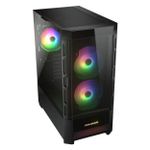 Gabinete Gamer Cougar Duoface RGB Preto Mid Tower com 3 Fans ARGB - 385ZD10.0001