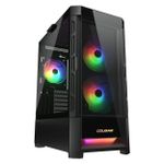 Gabinete Gamer Cougar Duoface RGB Preto Mid Tower com 3 Fans ARGB - 385ZD10.0001