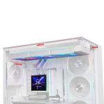 Water Cooler Lian Li Hydroshift II LCD-S Uni Fan CL Wireless Branco 360mm RGB com Tela LCD - GHS2LCDS36CW