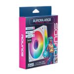 Cooler ROUND5 Aurora White Reverse 120mm ARGB - R5-AURORA-RV-W-2194