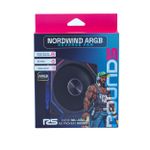 Cooler ROUND5 Nordwind Black Reverse 120mm ARGB - R5-NORDWIND-RV-B-2195