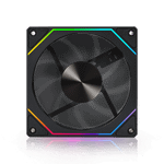 Cooler ROUND5 Nordwind Black Reverse 120mm ARGB - R5-NORDWIND-RV-B-2195