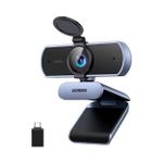 Webcam Ugreen 4K USB Cinza com Microfone - CM831