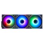 Kit 3x Cooler Thermalright TL-M12QR-S X3 120mm ARGB Preto