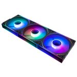 Kit 3x Cooler Thermalright TL-M12QR-S X3 120mm ARGB Preto