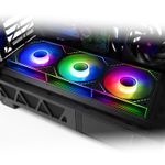 Kit 3x Cooler Thermalright TL-M12QR-S X3 120mm ARGB Preto