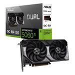 Placa de Vídeo Asus NVIDIA GeForce RTX 5060 Ti DUal OC 8GB GDDR7 - DUAL-RTX5060TI-O8G