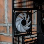 Gabinete Gamer Geometric Future Model 5 Mid Tower Preto e Verde Style Com 4x Fans - GEO-M5-BNV - OPEN BOX