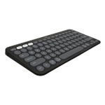 Teclado Sem Fio Logitech Pebble Keys 2 K380s Grafite Bluetooth - 920-011789