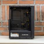Gabinete Gamer Liketec Storm Preto Mid Tower com 3 Fans - LC-MT-STORM-2088 - OPEN BOX