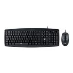 Kit Teclado e Mouse Acer EAK030 ABNT2 Preto - EAK030-BK