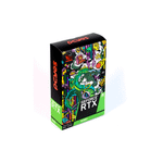 Placa de Vídeo PCYES NVIDIA GeForce RTX 2060 Graffiti Series 6GB GDDR6 - PA2060RTX6GDF