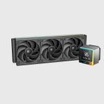 Water Cooler Sudokoo Energlo 360 Preto 360mm com Display LCD - R-ENR360-BKDSMC-GAS-1