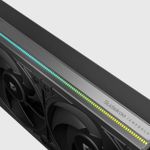 Water Cooler Sudokoo Energlo 360 Preto 360mm com Display LCD - R-ENR360-BKDSMC-GAS-1