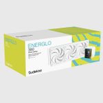 Water Cooler Sudokoo Energlo 360 Branco 360mm com Display LCD - R-ENR360-WHDSMC-GAS-1