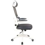 Cadeira Escritório Office Keytime Ergoflex Colors Preta - KYT00079
