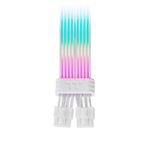 Cabo Extensor Thermaltake TT Mod ARGB 8 Pin Branco - AC-082-CN6NAN-A1