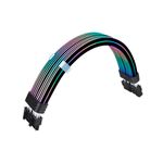 Cabo Extensor Thermaltake TT Mod ARGB 8 Pin Preto - AC-082-CN1NAN-A1