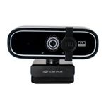 Webcam C3Tech 2K QHD Preta - WB-200BK