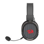 Headset Gamer Sem Fio Redragon Arrow Preto USB-C Drivers 53mm 2.4GHz Bluetooth - H858