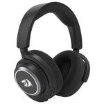 Headset Gamer Sem Fio Redragon Nyx Pro Preto USB-C Drivers 50mm 2.4GHz Bluetooth - H891