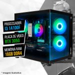 Computador Gamer Core i3 14100F + RTX 3050 – OVER