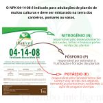 FERTILIZANTE PLANTFERTIL NPK  04-14-08 PlantFertil | 10kg