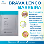 Lenço Barreira Protetora Brava Caixa 30 Unidades Coloplast