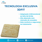 Curativo de Espuma Biatain Não Adesivo 10x10cm