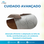 Curativo Biatain AG Não Adesivo 10x10cm Coloplast — Prata Antimicrobiana