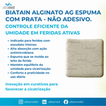 Curativo Biatain AG Não Adesivo 10x10cm Coloplast — Prata Antimicrobiana