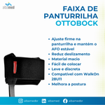Faixa de Panturrilha 623Z39 para Órtese WalkOn AFO 28U11 Ottobock