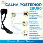 Calha Posterior Polipro 28U90 Transparente Ottobock — AFO Tornozelo e Pé