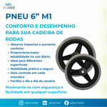 Pneu 6 Polegadas Dianteiro Cadeira de Rodas Start M1 Ottobock