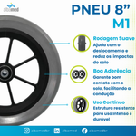 Pneu 8 Polegadas Dianteiro Cadeira de Rodas M1 Ottobock — Original