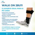 Órtese Tornozelo Pé WalkOn AFO 28U11 Ottobock — Fibra de Carbono