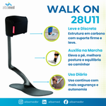 Órtese Tornozelo Pé WalkOn AFO 28U11 Ottobock — Fibra de Carbono