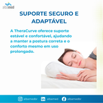 Travesseiro Ortopédico TheraCurve TM210 Theramart — Suporte Cervical