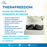 Almofada Cóccix TheraFreedom Carvão de Bambu TM390 Theramart