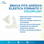 Fita Elástica Brava Formato Y Kit 20 Unidades Coloplast