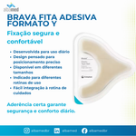 Fita Elástica Brava Formato Y Kit 20 Unidades Coloplast