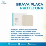Placa Protetora Brava 10x10cm Coloplast — Proteção Periestomal