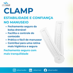 Clamp Presilha Plástica para Estomia Kit 3 Unidades Coloplast