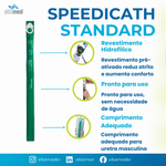 Cateter Urinário SpeediCath Compact Feminino CH12 Kit 30 Unidades Coloplast